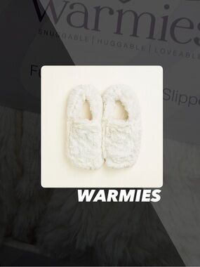 EUC Warmies Heatable Slippers